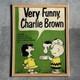 Affiche Vintage Encadr&eacute;e Peanuts Snoopy Charlie Brown Lucy 30 X 38 Cm