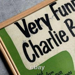 Affiche vintage encadrée Peanuts Snoopy Charlie Brown Lucy 30 x 38 cm