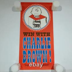 Affiches Peanuts Pour Président Ensemble Complet De 6 Hallmark Années 1960 Schulz Charlie Brown