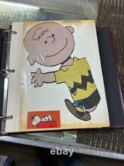 Album de coupures vintage fait maison 2000 - Peanuts, bande dessinée de Schulz, Charlie Brown, Snoopy, plus de 50 pages