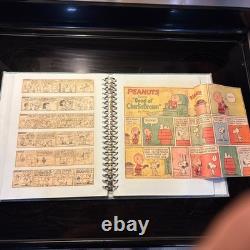 Album de souvenirs Hallmark Peanuts SNOOPY 1968 USA bandes dessinées originales de Charlie Brown