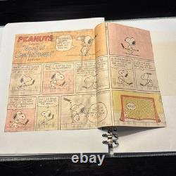 Album de souvenirs Hallmark Peanuts SNOOPY 1968 USA bandes dessinées originales de Charlie Brown