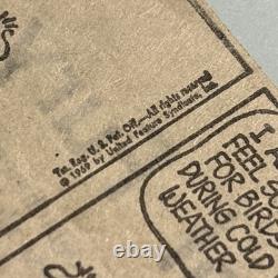 Album de souvenirs Hallmark Peanuts SNOOPY 1968 USA bandes dessinées originales de Charlie Brown