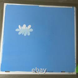 Animation de Peanuts Cel Charles Schulz Art Charlie Brown Snoopy Vtg Dessins Animés X1