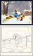 Arachides-disparu De Chien-charlie Brown/snoopy-le Set D'impression Cel Et Giclee