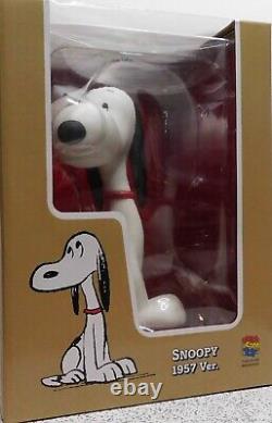 Arachides Snoopy 1957 Variant Grande Figurine Medicom Ultra Detail Nouvelle HTF