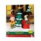 Arbre De No&euml;l Gonflable Airblown Peanuts Charlie Brown Snoopy 6 Pi