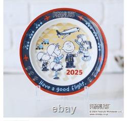 Assiette annuelle Peanuts 2025 collaboration ANA Snoopy Charlie Brown pilote