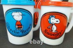 Avon Vintage Snoopy Ensemble De Tasses Charlie Brown