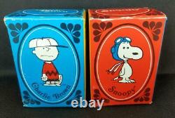 Avon Vintage Snoopy Ensemble De Tasses Charlie Brown