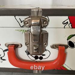 Bagages/Sac à dos SNOOPY Vintage Peanuts 1958, 1965 - Rayures et dommages à la doublure