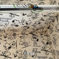 Bagages/Sac à dos SNOOPY Vintage Peanuts 1958, 1965 - Rayures et dommages à la doublure