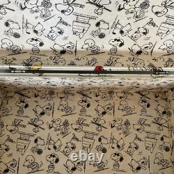 Bagages/Sac à dos SNOOPY Vintage Peanuts 1958, 1965 - Rayures et dommages à la doublure