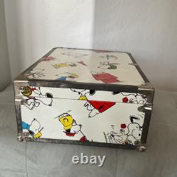 Bagages/Sac à dos SNOOPY Vintage Peanuts 1958, 1965 - Rayures et dommages à la doublure