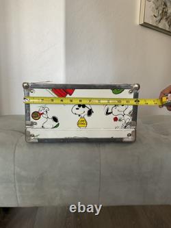 Bagages/Sac à dos SNOOPY Vintage Peanuts 1958, 1965 - Rayures et dommages à la doublure