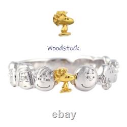 Bague Peanuts Snoopy All Stars SV925 Charlie Brown Woodstock Lucy Sally Japon Neuf