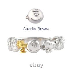 Bague Peanuts Snoopy All Stars SV925 Charlie Brown Woodstock Lucy Sally Japon Neuf
