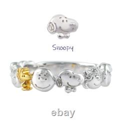Bague Peanuts Snoopy All Stars SV925 Charlie Brown Woodstock Lucy Sally Japon Neuf