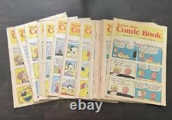 Bandes dessinées Peanuts Dimanche Drôles Snoopy Charlie Brown Lot de 20