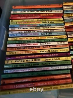 Bandes dessinées vintage de Charlie Brown et Snoopy (x47)