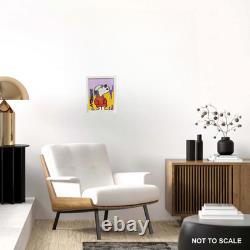 Banksy Art de Graffiti Snoopy Peanuts Charlie Brown Peinture 9x11