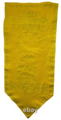 Bannière en feutre Peanuts Charlie Brown J'ai besoin de tous les amis que je peux avoir 1967 34x15