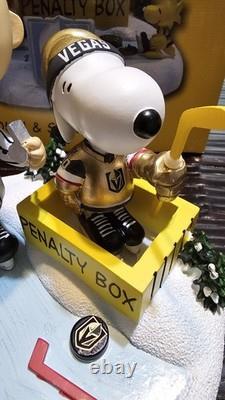 Bobblehead Snoopy Charlie Brown Vegas Golden Knights Édition Limitée #4 De 150