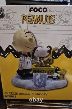 Bobblehead Snoopy Charlie Brown Vegas Golden Knights Édition Limitée #4 De 150