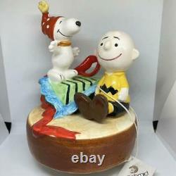 Boîte À Musique Vintage Snoopy Charlie Brown U. S