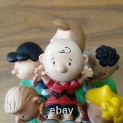 Boîte à musique Snoopy en fonte froide, figurine Charlie Brown torse levé Hallmark Agoodman