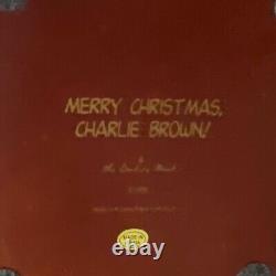 Boîte cadeau panoramique Joyeux Noël Charlie Brown de Danbury Mint, Très Rare.