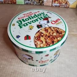 Boîte de Noël CHEX Mix Peanuts 2025 Snoopy Charlie Brown Ensemble de Céréales Neuf