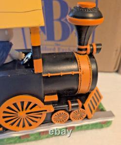 Bradford Exchange Peanuts Son train sculpté d’Halloween avec Charlie Brown, ensemble de 5 pièces avec certificat d’authenticité