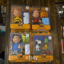C’est la grande citrouille, Charlie Brown, Snoopy et Woodstock, Lucy, Linus van Pelt, ensemble