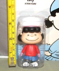 CHARLIE BROWN LUCY LINUS SCHROEDER SALLY SNOOPY RéAction Super7 Peanuts 3 Figure