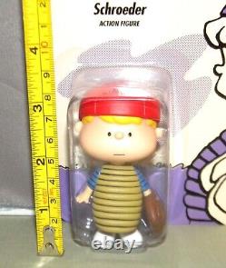 CHARLIE BROWN LUCY LINUS SCHROEDER SALLY SNOOPY RéAction Super7 Peanuts 3 Figure