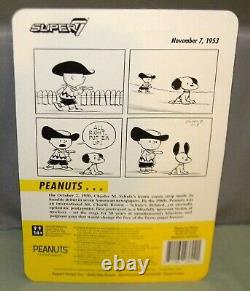 CHARLIE BROWN LUCY LINUS SCHROEDER SALLY SNOOPY RéAction Super7 Peanuts 3 Figure