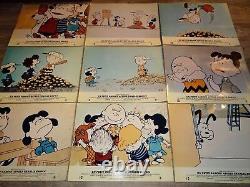 CHARLIE BROWN snoopy Cartes de lobby de cinéma très rares 1971 Photo d'animation Jeu