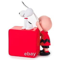Calendrier perpétuel en figurine Charlie Brown et Snoopy Hallmark Neuf