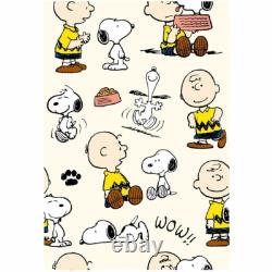 Canne pliante PEANUTS Snoopy & Charlie Brown Beige 75-85cm (5 niveaux réglables)