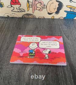 Cartes postales vintage Peanuts Snoopy & Charlie Brown Hallmark 20 cartes neuves rares