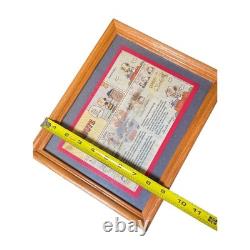 Charles Schulz Dernière Bande Dessinée Originale des Peanuts 13 Février 2000 Snoopy Charlie Brown