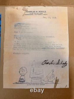Charles Schulz Dessin de Noël de Charlie Brown