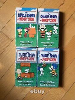 Charlie Brown Et Snoopy Collection Vhs (lot Of 14 Vhs)