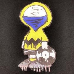 Charlie Brown Snoopy DJ Bandana Masque en coton pour le visage, nouvelle taille XL