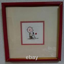 Charlie Brown Snoopy Etching '1995 Worldwide Limited Edition 500 Billets USA