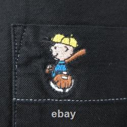 Chemise à manches longues XLColdwear pour hommes années 90 Peanuts Snoopy Charlie Brown d'occasion SSYR-0