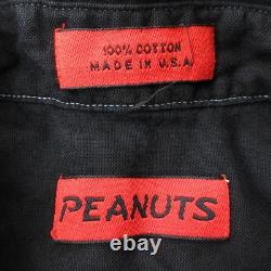 Chemise à manches longues XLColdwear pour hommes années 90 Peanuts Snoopy Charlie Brown d'occasion SSYR-0