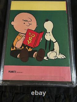 Clé d'or 1963 Peanuts #2 CGC 6.0 FINE Couverture précoce de Charlie Brown & Snoopy