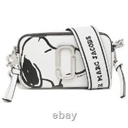 Collaboration Marc Jacobs Peanuts Snoopy Lucy Sac à bandoulière pour appareil photo blanc SNOOPY